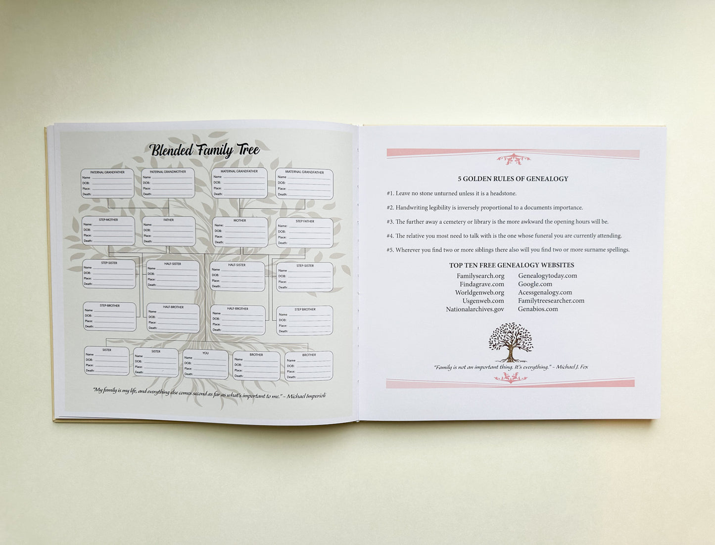 Mom - Guided Life Story Book